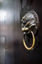 Brazen door knocker,China Royalty Free Stock Photo