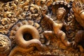Brazen relief, sculpture of Shiva