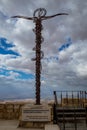 The Brazen Serpent, Mount Nebo in Jordan