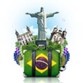 Brazil, Brazil landmarks Royalty Free Stock Photo