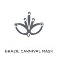 Brazil carnival mask icon from Brazilian icons collection.