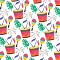 Brazil carnival pattern