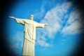 Brazil. Christ Redeemer statue Royalty Free Stock Photo