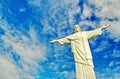 Brazil. Christ Redeemer statue Royalty Free Stock Photo