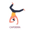 Capoeira Brazil national fighting art dance and acrobatics