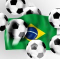 7:1 Brazil Football Soccer Flag