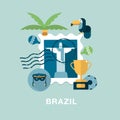 Brazil illustration