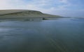 Brazil: Jericoacoara beach and sand dunes Royalty Free Stock Photo