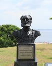 Brazil, Manaus/Ponta Negra: Sculpture of Admiral Joaquim Lisboa