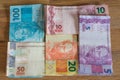 Brazil money / reais Royalty Free Stock Photo