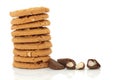 Brazil Nut Cookie Snack Royalty Free Stock Photo