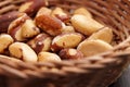 Brazil nuts are a natural source of the nutrient selenium. Organic food