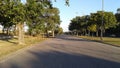 Brazil Rio de Janeiro Fundao Island Road Avenue Trees Royalty Free Stock Photo