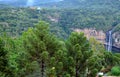 Brazil, Rio Grande do Sul, Gramado Canela, Parque do Caracol Cascata Extraordinary Nature Waterfall Royalty Free Stock Photo