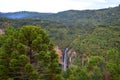 Brazil, Rio Grande do Sul, Gramado Canela, Parque do Caracol Cascata Extraordinary Nature Waterfall, Landscape View Royalty Free Stock Photo