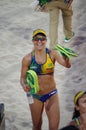 Brazil's Larissa Franca at Rio2016