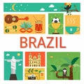 Brazil travel concept Royalty Free Stock Photo