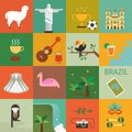 Brazil travel concept Royalty Free Stock Photo