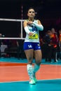 Brazil v. Netherlands - Araujo NatÃÂ¡lia, Brazilian player at Women`s volleyball championship 2022