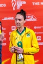 Brazil v. Netherlands - Roberta Silva Ratzke, Brazilian player interviewed at Women`s volleyball championship 2022