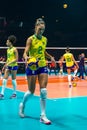 Brazil v. Netherlands - De Oliveira Saad Gattaz Caroline, Brazilian player at Women`s volleyball championship 2022