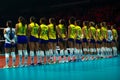 Brazil v. Netherlands - Brazilian team at Women`s volleyball championship 2022