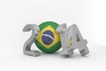 Brazil world cup 2014 Royalty Free Stock Photo