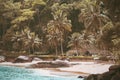 Brazilean tropical beach Royalty Free Stock Photo