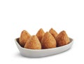 Brazilian deep fried snacks coxinha de frango Royalty Free Stock Photo