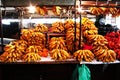 Brazilian bananas in street fair