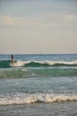 surfer on a longboard in Brazil