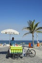 Brazilian Beach Vendor Rio de Janeiro Brazil