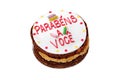 Brazilian birthday cake Royalty Free Stock Photo