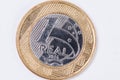 Brazilian 1 BRL coin