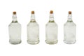 Brazilian cachaca bottles Royalty Free Stock Photo