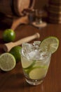 Brazilian Caipirinha Set Royalty Free Stock Photo