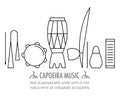 Brazilian Capoeira Music Instruments