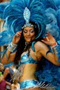 Brazilian Carnival. Royalty Free Stock Photo