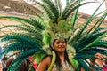 Brazilian carnival dancer