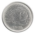 Brazilian centavos coin