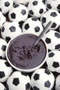 Brazilian Culture Acai and Football Soccer Balls