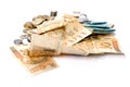 Brazilian Currency Royalty Free Stock Photo