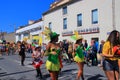 Brazilian dancer at the carnival of Limoux in the Aude, France