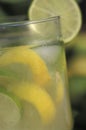 Brazilian drinks: caipirinha. Royalty Free Stock Photo