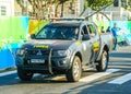 The Brazilian Federal Highway Police provides security for Rio 2016 Olympic Cycling Men Road Race of the Rio 2016 Olympic Games in