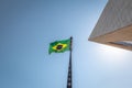 Brazilian Flag - Brasilia, Distrito Federal, Brazil