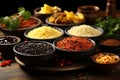 Brazilian food. cuzcuz, cous cous, cassava, farofa, feijoada, considered the country's national dish, and regional