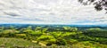 Brazilian green panorama horizon