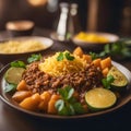 brazilian ground beef rice vegetables