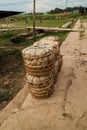 Brazilian handmade indian bucket